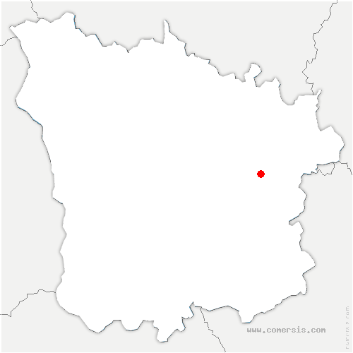 carte de localisation de Saint-Hilaire-de-Gondilly