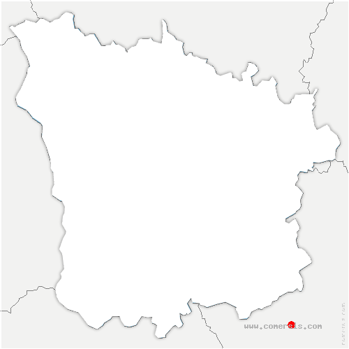 carte de localisation de Saint-Léger-Vauban