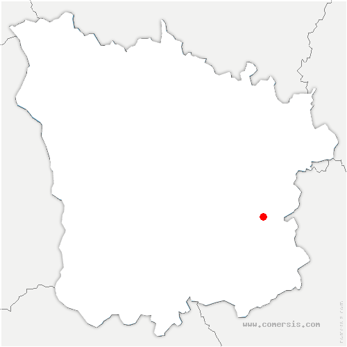 carte de localisation de Saint-Léger-de-Fougeret