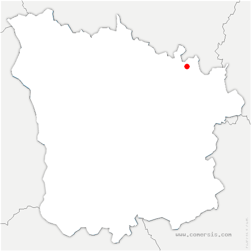 carte de localisation de Saint-Martin-du-Puy