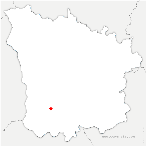 carte de localisation de Saint-Ouen-sur-Loire