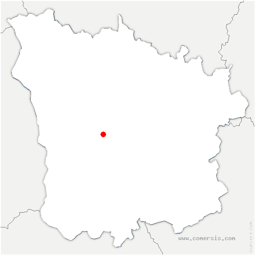 carte de localisation de Saint-Sulpice