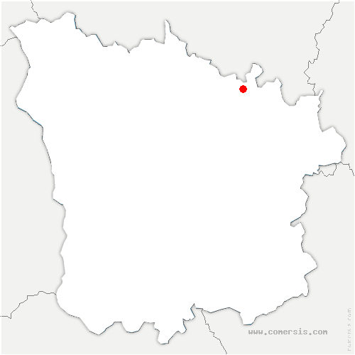 carte de localisation de Sancerre