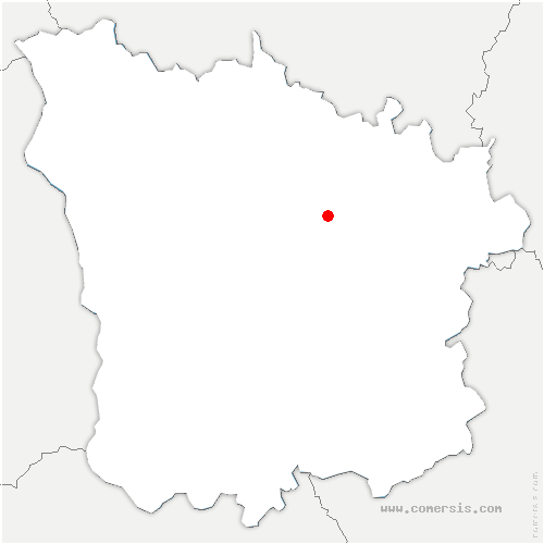 carte de localisation de Sardy-lès-Épiry