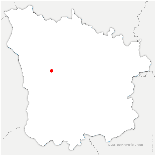 carte de localisation de Sichamps