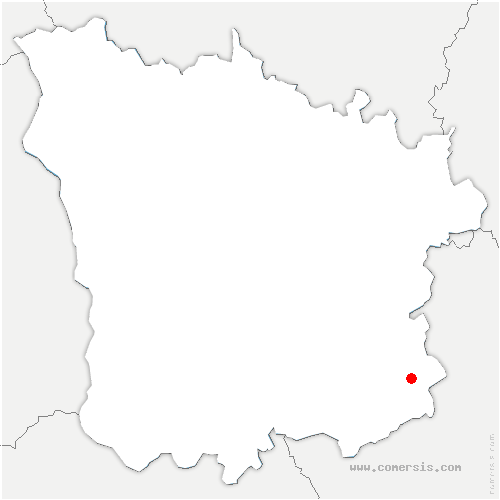 carte de localisation de Talcy