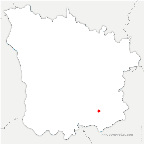 carte de localisation de Tharot