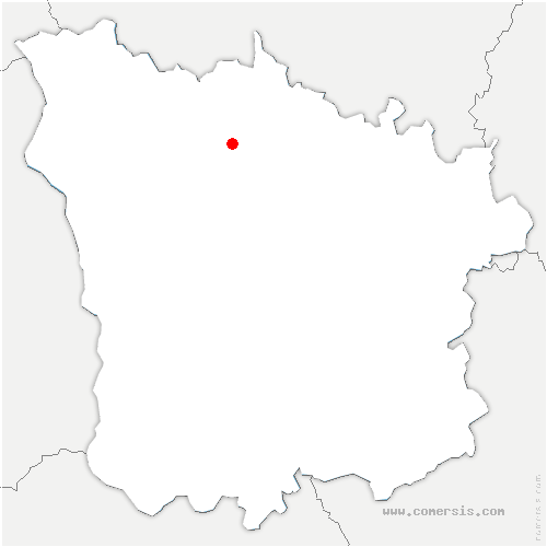 carte de localisation de Varzy