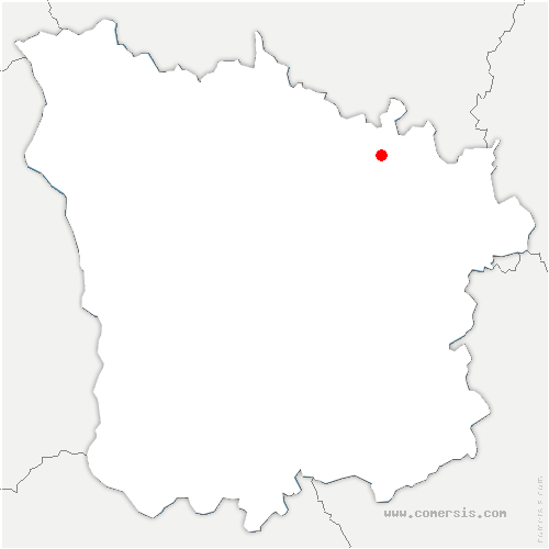 carte de localisation de Veaugues