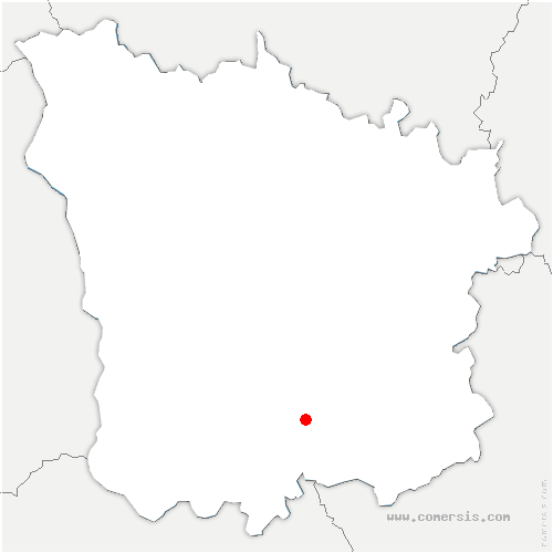 carte de localisation de Verneuil