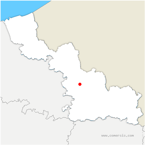 carte de localisation de Bajus