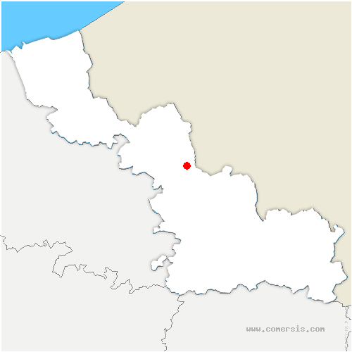carte de localisation de Cobrieux