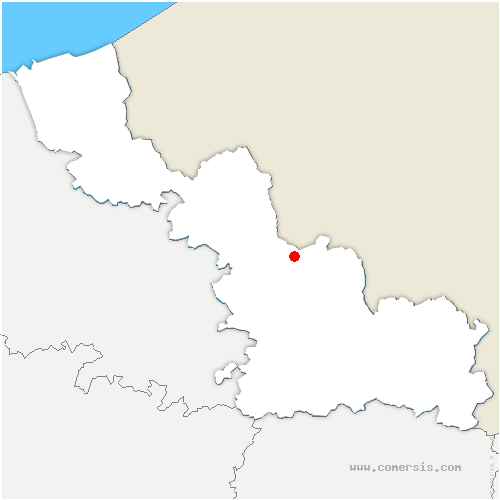 carte de localisation de Saméon