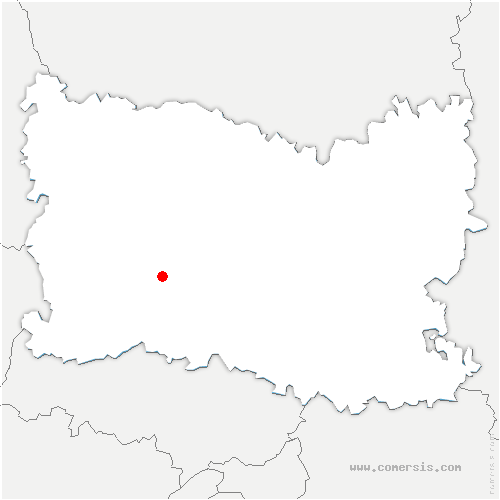 carte de localisation d'Ambleny