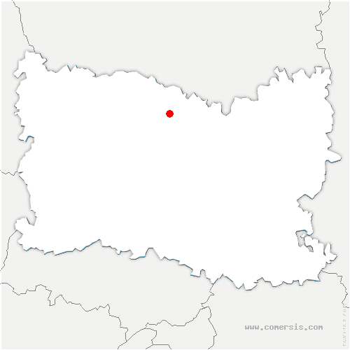carte de localisation de Ansauvillers