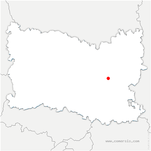 carte de localisation de Armancourt