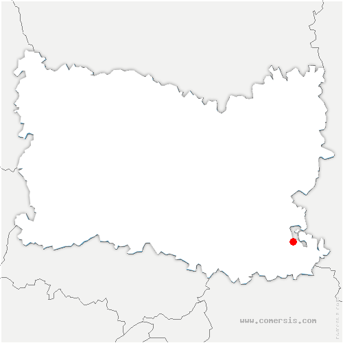carte de localisation de Bargny
