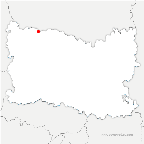 carte de localisation de Beaudéduit