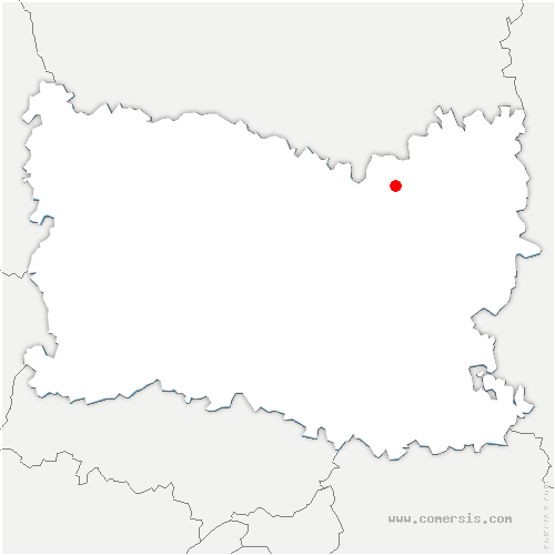 carte de localisation de Biermont