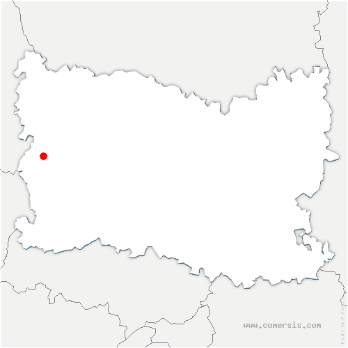 carte de localisation de Blacourt
