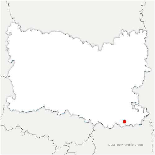 carte de localisation de Brégy