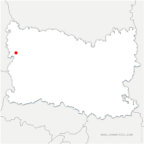 carte de localisation de Buicourt