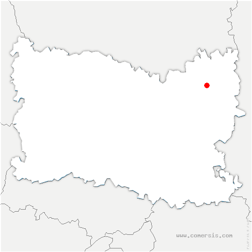 carte de localisation de Cannectancourt