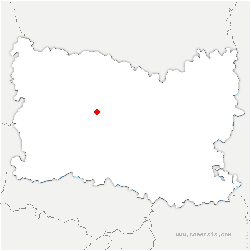 carte de localisation de Coucy-le-Château-Auffrique