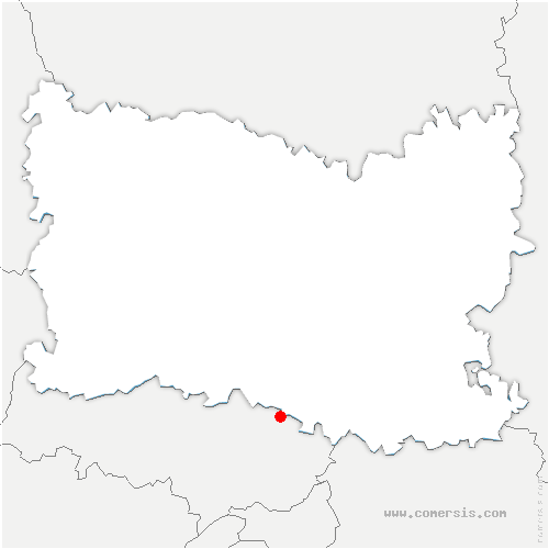 carte de localisation de Coye-la-Forêt