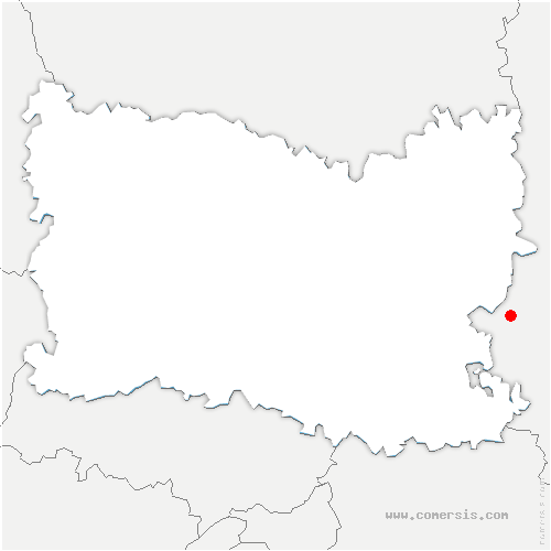 carte de localisation de Doudeauville