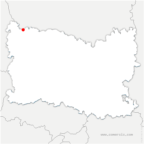 carte de localisation d'Élencourt