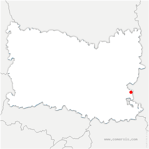 carte de localisation de Éméville
