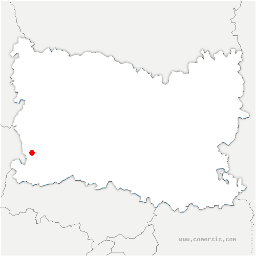 carte de localisation de Énencourt-Léage