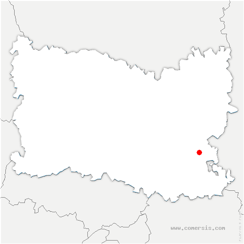 carte de localisation de Feigneux