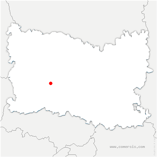 carte de localisation de Fontenoy