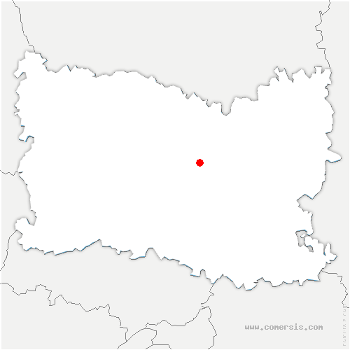 carte de localisation de Fouilleuse