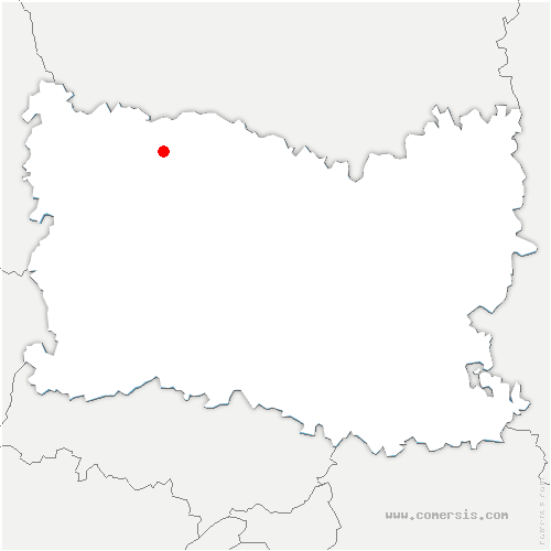 carte de localisation du Gallet