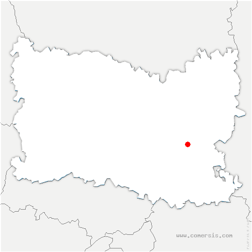 carte de localisation de Groslay