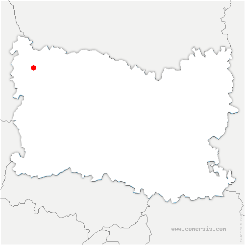 carte de localisation de Hautbos