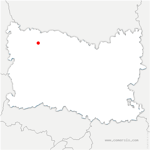 carte de localisation de Hétomesnil
