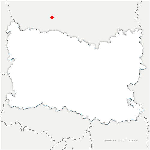 carte de localisation de Juilly