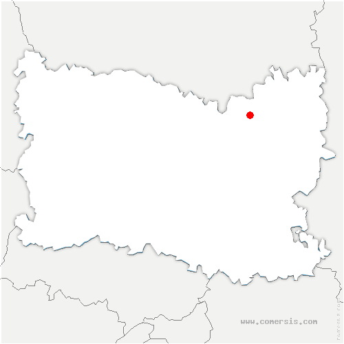 carte de localisation de Laberlière