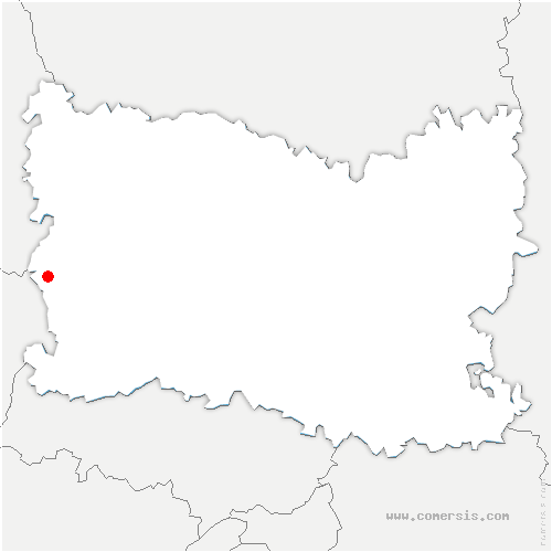 carte de localisation de Lalande-en-Son