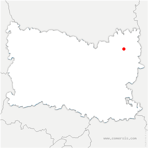 carte de localisation de Larbroye