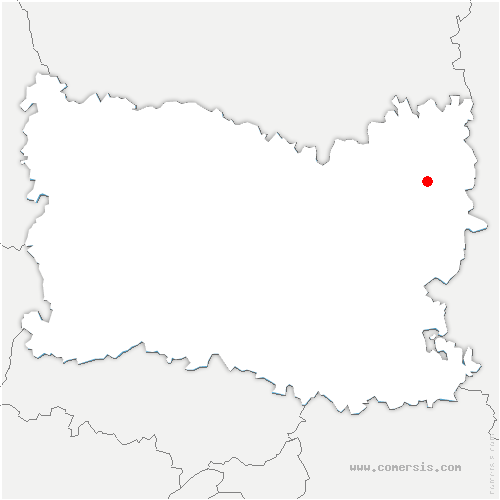 carte de localisation de Luzarches