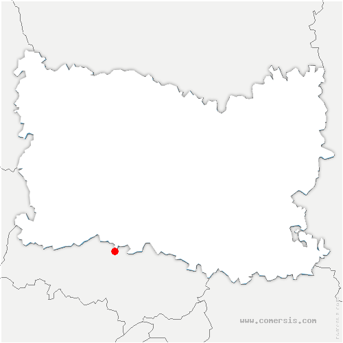 carte de localisation de Macogny