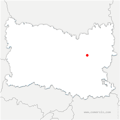 carte de localisation de Margny-lès-Compiègne