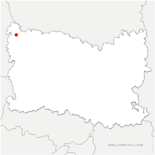 carte de localisation de Moliens
