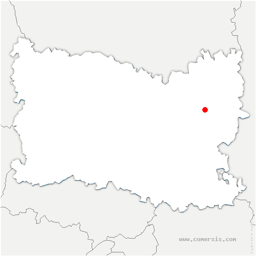 carte de localisation de Montmacq