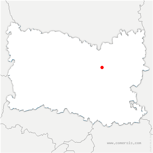 carte de localisation de Montmartin